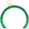 Best Choice Products Outdoor Christmas Lighted Archway Decoration, Large 9.5ft w/Gold Ornament Cap, 330 LED Lights, Holiday Yard Décor